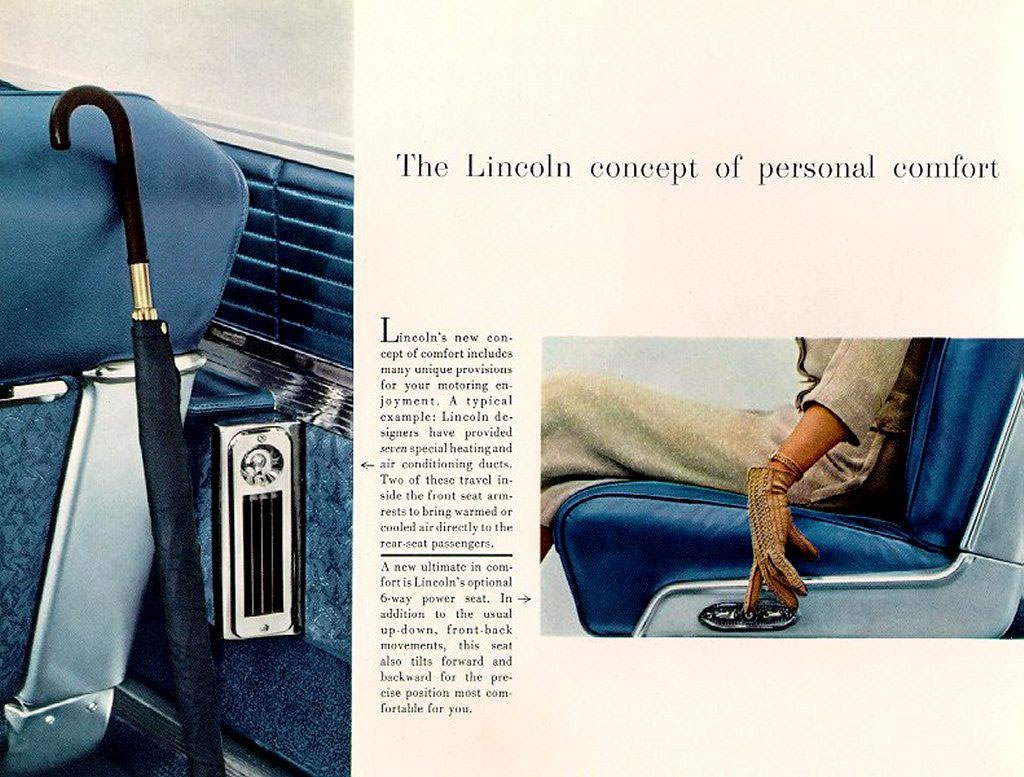 1960 Lincoln Brochure Page 14